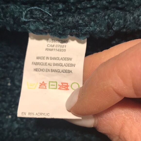 Forest Green Cardigan Sweater  - Picture 5 of 6